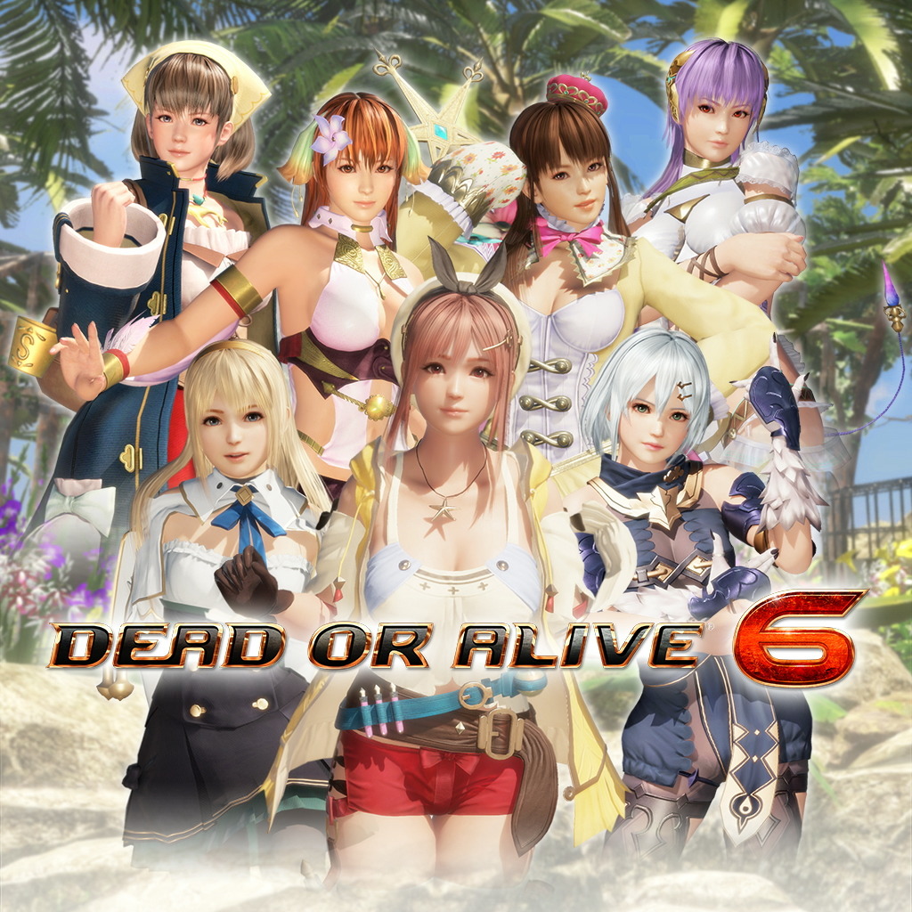 Dead or Alive 6 Gust Atelier Ryza Mashup Collaboration Costumes DOA6. 
