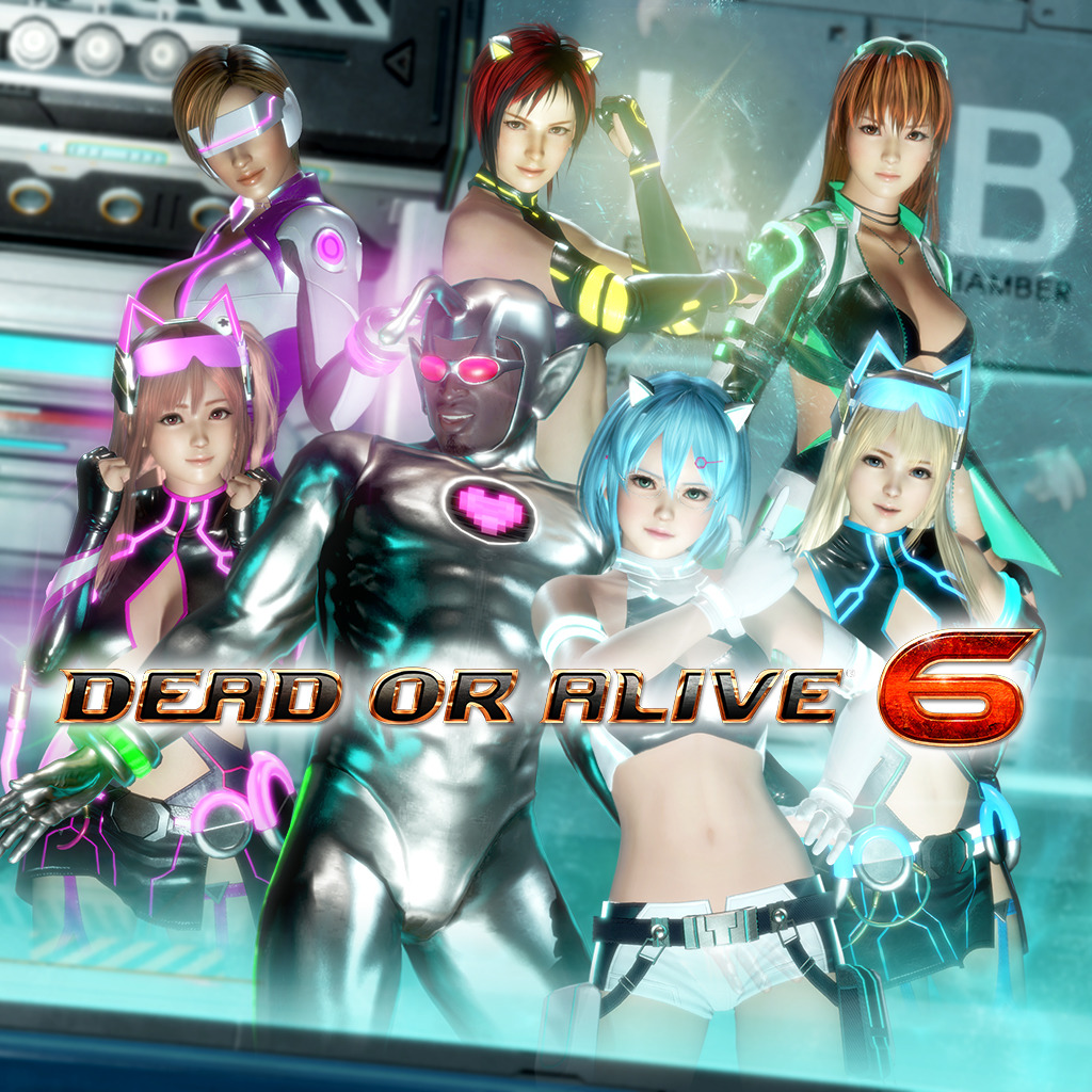 Dead or Alive 6 Nova Sci-Fi Body Suits Costumes DOA6